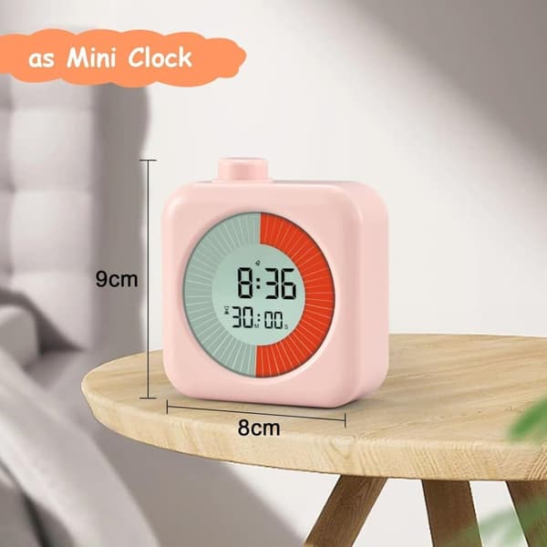 Lollanda Digital 3-i-1 Timer, 60 Minuter med Klocka och Larm