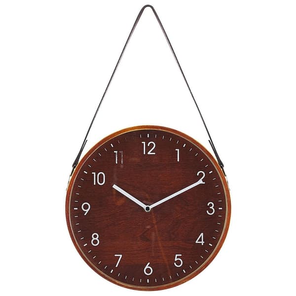 RENENS väggklocka 26 cm Brun Lumarko!