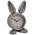 Miniatyrbild 1 av 6: THUSIS skrivbordsklocka 15 cm metall silver Lumarko!