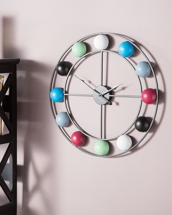 REIDEN väggklocka 56 cm Metallfärgad Lumarko!