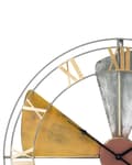 Pikkukuva 3 / 5: WIKON Seinäkello 60 cm Metallinen Värikäs Lumarko!
