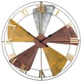Pikkukuva 1 / 5: WIKON Seinäkello 60 cm Metallinen Värikäs Lumarko!