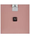 Miniatyrbild 3 av 5: TOMAR väggklocka 40 cm Metall Rosa Lumarko!