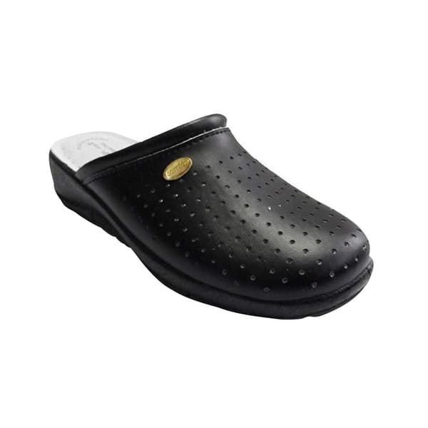 Dek Womens/Ladies Coated Leather Clogs