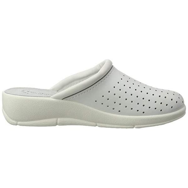 Dek Womens/Ladies Coated Leather Clogs