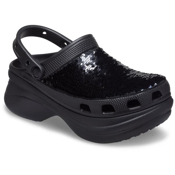 sequin bae crocs
