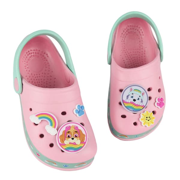 Paw Patrol Girls Skye & Everest Badge Clogs