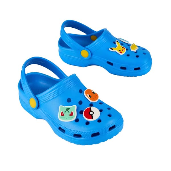 Pokemon Boys Badge Clogs