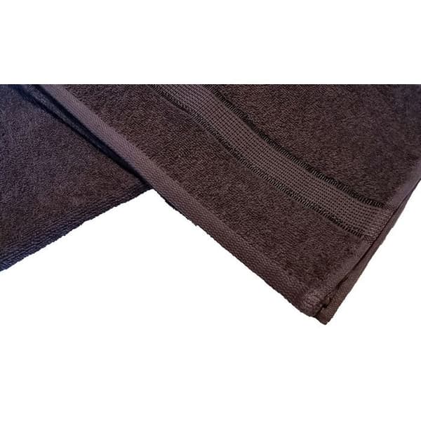 Bomullshandduk 70 x 140 cm - Brun