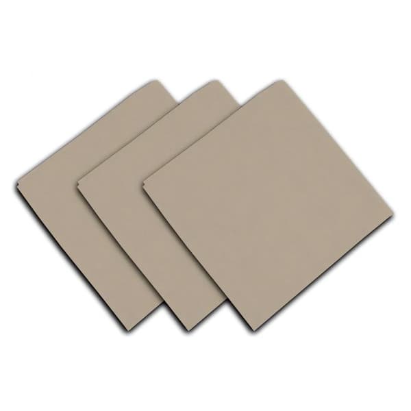 SOLEIL D'OCRE Set med 3 Panama servetter - 45x45 cm - Ecru beige