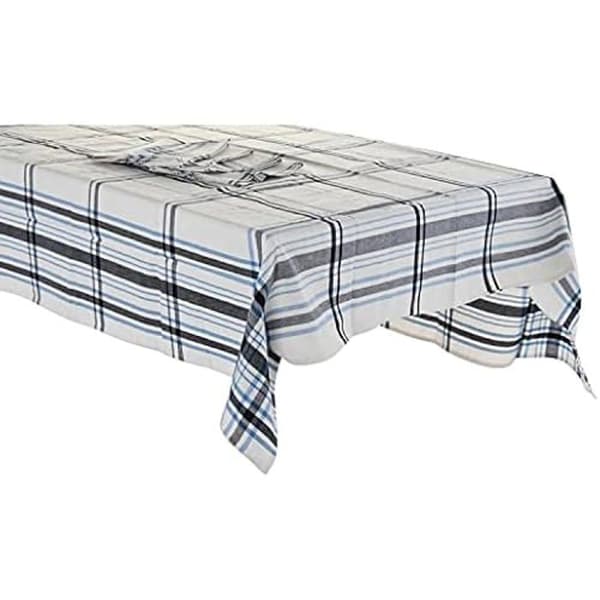 Bordsduk och servetter - DKD HEMDEKOR - 250 x 150 cm - Beige - Tvättbar - Elegant design