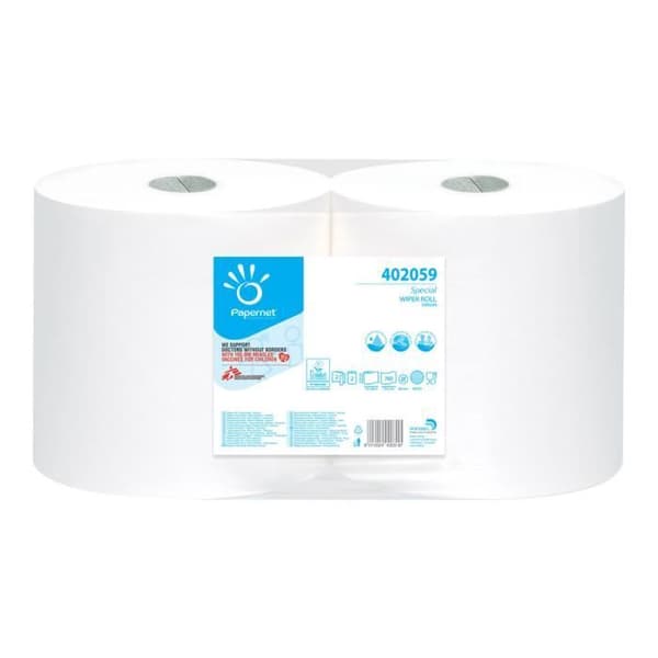 Papernet Special Kökshandduk 4,154 g ren cellulosa 760 ark rulle 231,8 m vit (förpackning om 2)