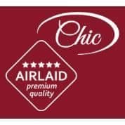 Servetter - CHIC - Burgundy - 32 x 40 cm - Bestickpåse - Textilimitation