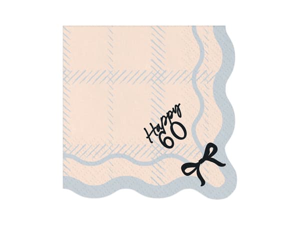 Happy servietter 60, 33x33 cm, mix (1 pakke / 12 stk.)