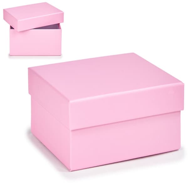 Allsidig låda Papp Rosa