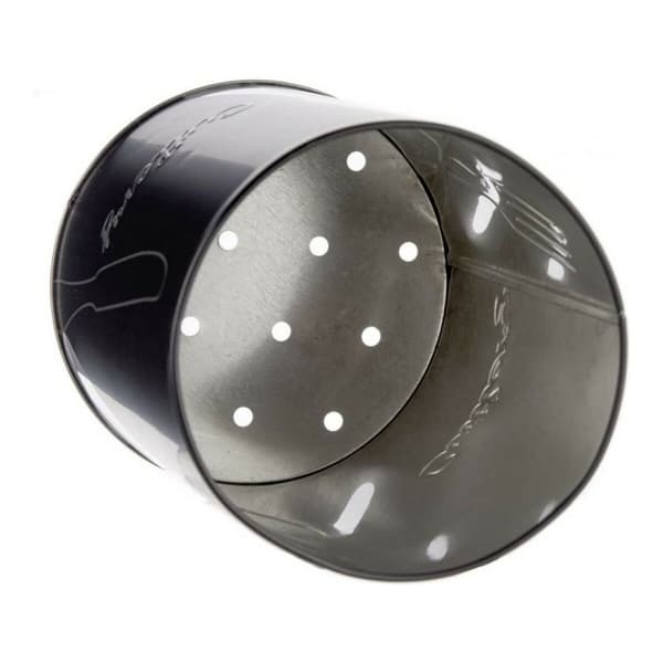 Bestickhållare Kinvara 92331 Svart Silvrig Metall 1 L