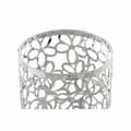 Miniatyrbild 3 av 3: Bestickkorg DKD Home Decor Silvrig Metall Marguerite 12 x 12 x 15 cm