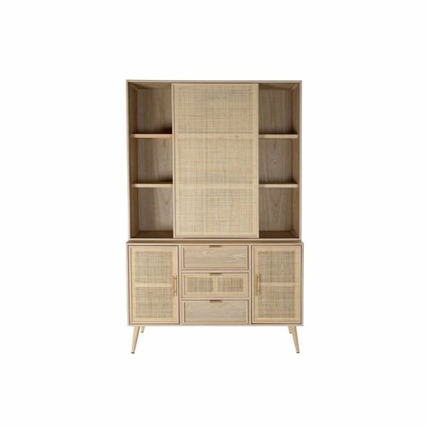 Visningsställ DKD Home Decor 120 x 38,5 x 196 cm Naturell Trä MDF