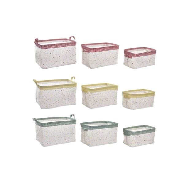 Korg - set DKD Home Decor 35 x 21 x 20 cm
