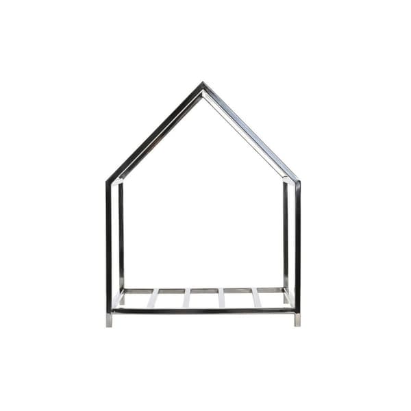 Vedställ DKD Home Decor Rostfritt stål (40 x 30 x 50 cm)