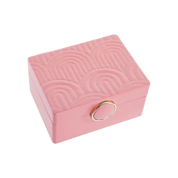 Smyckeskrin DKD Home Decor Rosa Trä MDF 23 x 17 x 10 cm