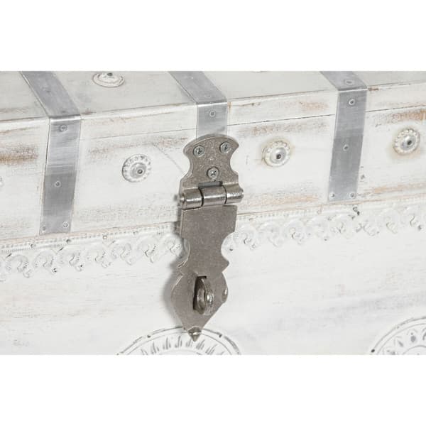 Koffert DKD Home Decor Mangoträ 78,7 x 43 x 45,7 cm