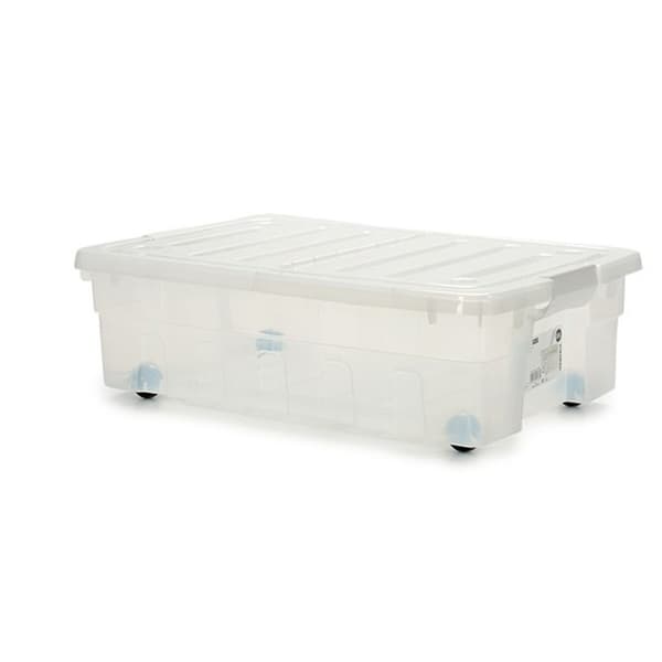 Förvaringslåda med hjul 30 L 40 x 18 x 59,5 cm (14 antal)