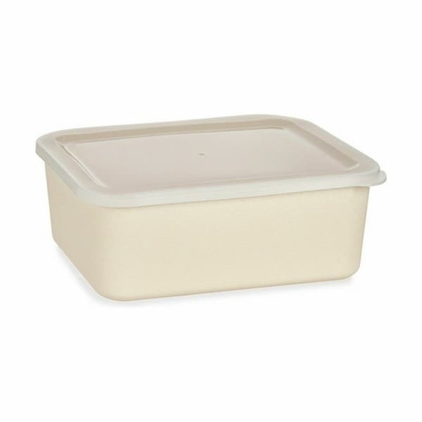 Förvaringslåda med lock Gul 17 x 8 x 23,5 cm (6 antal)