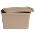 Miniatyrbild 3 av 3: Förvaringslåda med lock Kipit TP596-3 Beige Plast 24 L 29,3 x 24,5 x 45 cm (6 antal)