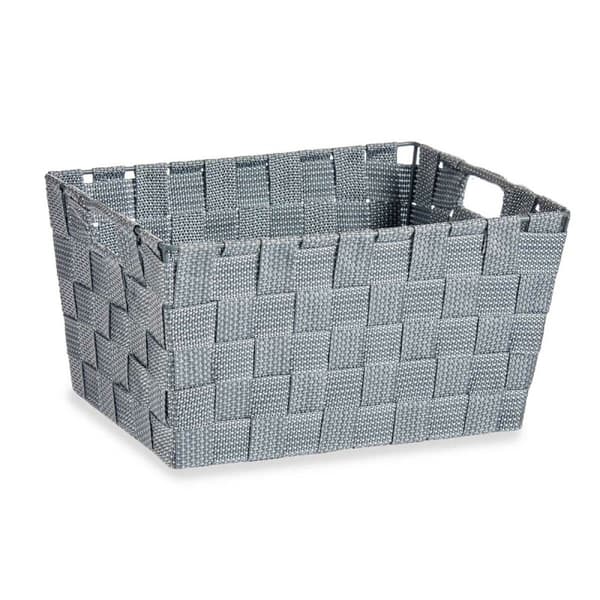 Multifunktionell korg Kipit A3-6883 Grå Tyg 5 L 30,4 x 14 x 20 cm (18 antal)