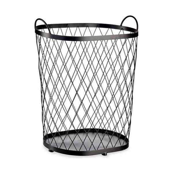 Korg Svart Metall 40 L 31 x 54,7 x 46,5 cm (4 antal)