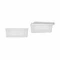 Miniatyrbild 3 av 3: Förvaringslåda med lock Stefanplast Elegance Vit Plast 5 L 19,5 x 11,5 x 33 cm (12 antal)