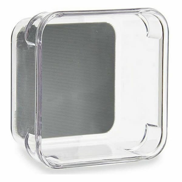 Lådorganiserare Kinvara W623309 Grå Återvunnen plast 9,3 x 4,5 x 9,3 cm (24 antal)