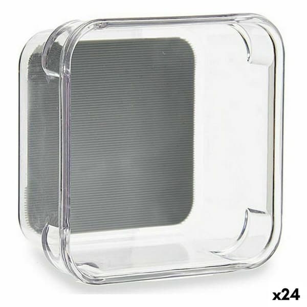 Lådorganiserare Kinvara W623309 Grå Återvunnen plast 9,3 x 4,5 x 9,3 cm (24 antal)