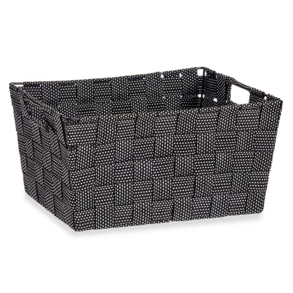 Multifunktionell korg Kipit A3-6883 Svart Tyg 30 x 14 x 20 cm 20 x 14 x 30 cm (18 antal)