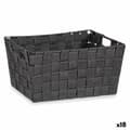 Miniatyrbild 1 av 4: Multifunktionell korg Kipit A3-6883 Svart Tyg 30 x 14 x 20 cm 20 x 14 x 30 cm (18 antal)