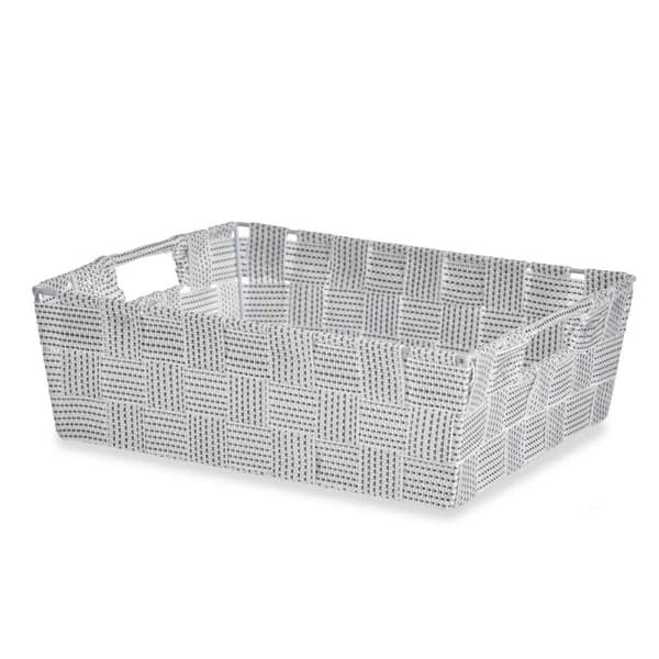 Multifunktionell korg Kipit A3-693109 Vit Tyg 3 L 23 x 8 x 27 cm 27 x 8 x 23 cm (48 antal)