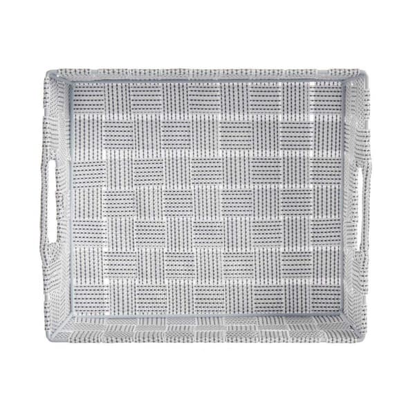 Multifunktionell korg Kipit A3-693109 Vit Tyg 3 L 23 x 8 x 27 cm 27 x 8 x 23 cm (48 antal)