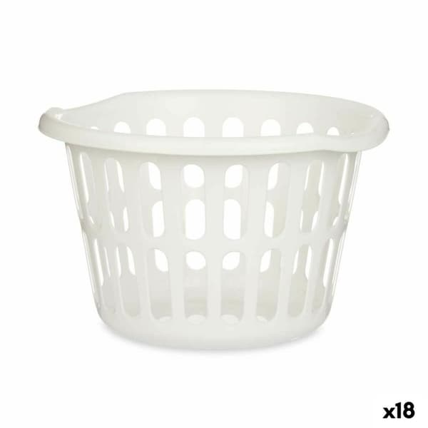 Korg Kipit 8066-W Vit polypropen 27 L 40 x 25 x 40 cm (18 antal)