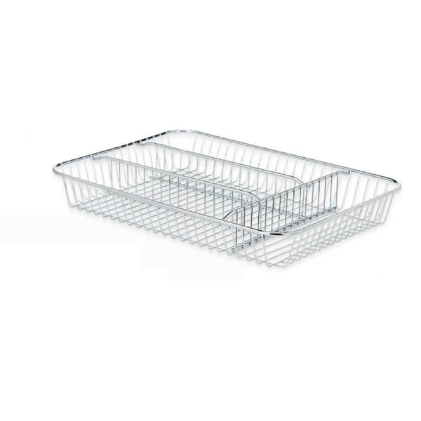 Besticks-sortering Kinvara CN-W7267-1 CHROME Silvrig Silver Metall 26 x 4,5 x 35,5 cm (6 antal)