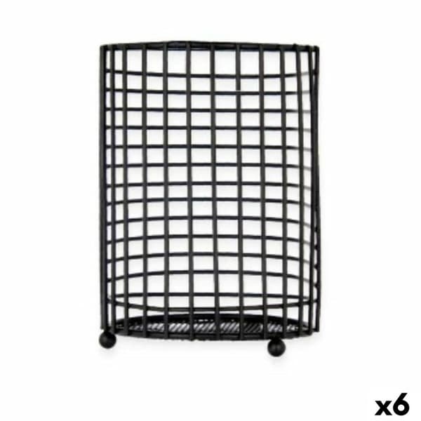 Kruka för köksredskap Kinvara W7728-2P Metall 11,3 x 16 x 11,3 cm (6 antal)