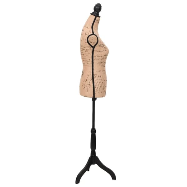 The Living Store damegine jute brun og sort -  Tøjopbevaring
