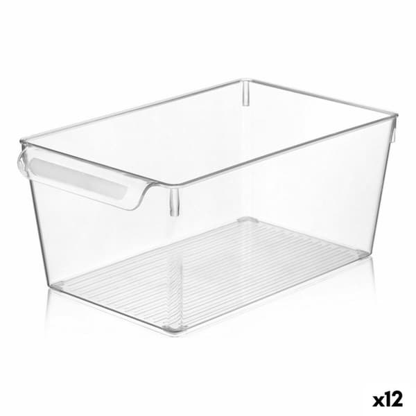 Allsidig låda Quttin Transparent 20 x 32,5 x 14 cm (12 antal)