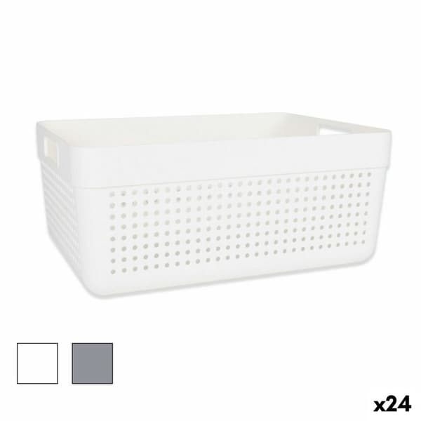 Multifunktionell korg Confortime 32,5 x 23,5 x 14 cm (24 antal)