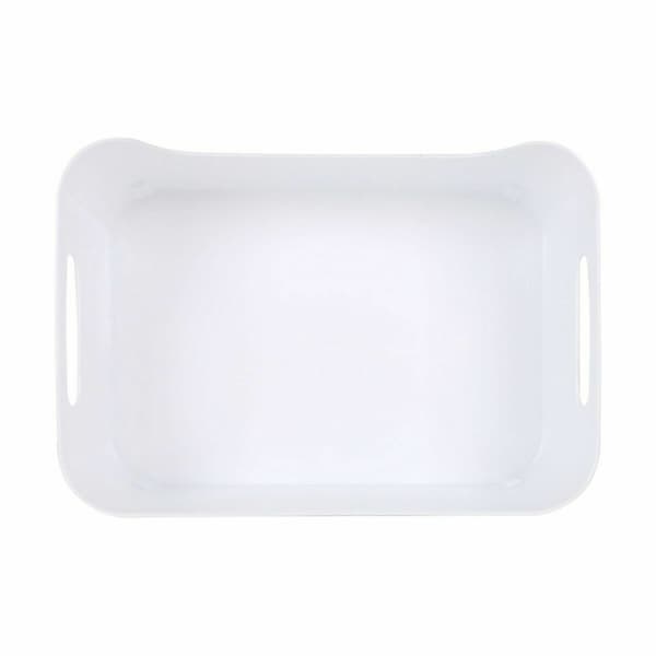 Multifunktionell korg Confortime Vit 24 x 16,5 x 10 cm (24 antal)