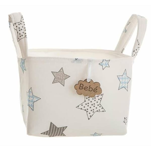 Korg Tryck Stjärnor Med handtag 17 x 13,5 x 20 cm