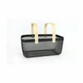 Miniatyrbild 3 av 3: Multifunktionell korg Confortime Trä Metall 40 x 28 x 18 cm (6 antal)