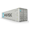Miniatyrbild 2 av 3: Kista Home ESPRIT Container Himmelsblå Metall Vintage 89 x 41,5 x 45,5 cm