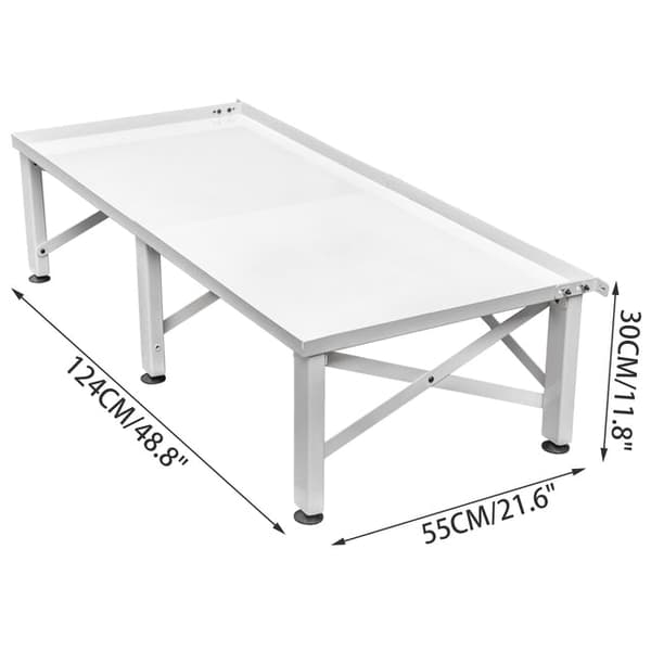 Pyykinpesukonejalusta 150 kg kantavuudella - Ergonominen korkeus, suuri säilytystila ja liukumattomat jalat