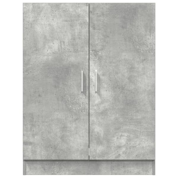 vaskemaskineskab 70,5x71,5x91,5 cm betongrå